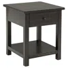 Coaster Co. Of America Payne 1-drawer Wood End Table With Shelf Java