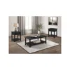 Coaster Co. Of America Payne 3-piece Coffee And 1-drawer End Table Set Java