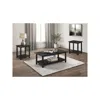 Coaster Co. Of America Payne 3-piece Coffee And End Table Set Distressed Java