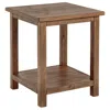 Coaster Co. Of America Payne Wood End Table With Shelf Distressed Brown