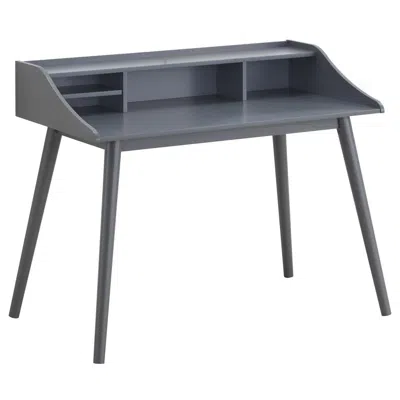 Coaster Co. Of America Percy 4-compartment Writing Desk Grey