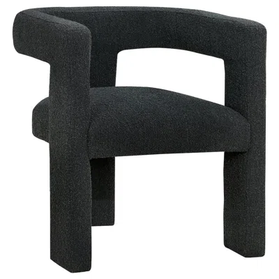 Coaster Co. Of America Petra Boucle Upholstered Accent Side Chair Black
