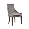 Coaster Co. Of America Phelps Upholstered Demi Wing Chairs Grey (set Of 2)