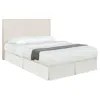 Coaster Co. Of America Pirro Upholstered Queen Or Full Panel Headboard Sand In White