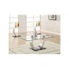 Coaster Co. Of America Pruitt 3-piece Coffee And End Table Set Satin Silver