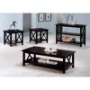 Coaster Co. Of America Rachelle 3-piece Occasional Table Set Deep Merlot