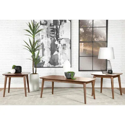 Coaster Co. Of America Radley 3-piece Occasional Set Natural Walnut