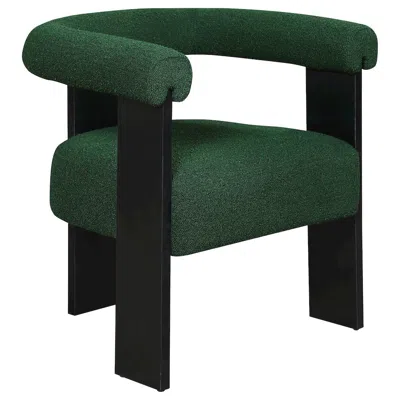 Coaster Co. Of America Ramona Boucle Upholstered Accent Side Chair Green