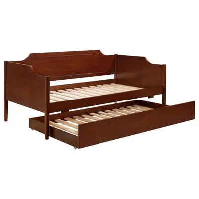 Coaster Co. Of America Redding Wood Twin Daybed With Trundle Cherry