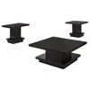 Coaster Co. Of America Reston 3-piece Square Coffee And End Table Set Cappuccino