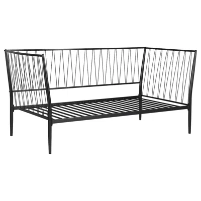 Coaster Co. Of America Richland Metal Twin Daybed Bed Frame Matte Black
