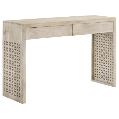 Coaster Co. Of America Rickman 2-drawer Wood Entryway Console Table White Washed In Neutral