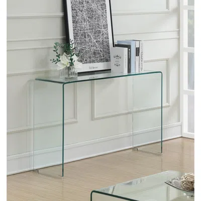 Coaster Co. Of America Ripley Rectangular Sofa Table Clear In Transparent