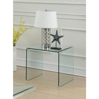 Coaster Co. Of America Ripley Square End Table Clear