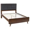 Coaster Co. Of America Robyn Wood Queen Panel Bed Dark Walnut In Brown
