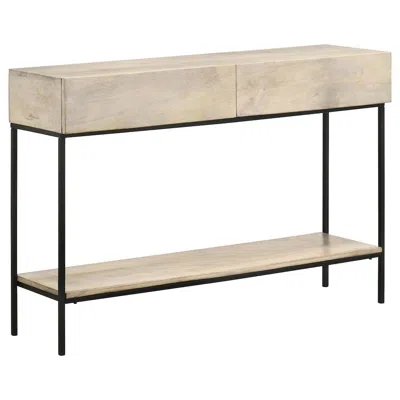 Coaster Co. Of America Rubeus 2-drawer Wood Entryway Console Table White Washed