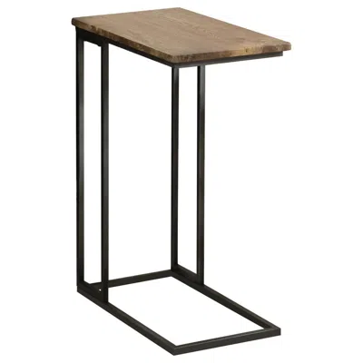 Coaster Co. Of America Rudy Snack Table With Power Outlet Metal And Antique Brown