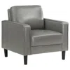 Coaster Co. Of America Ruth Upholstered Track Arm Accent Chair Grey