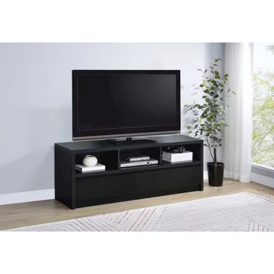 Coaster Co. Of America Rutland 59-inch 3-drawer Tv Stand Media Console Black