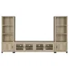 Coaster Co. Of America Sachin 3-piece 79" Tv Entertainment Center Antique Pine In Gray