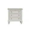 Coaster Co. Of America Sandy Beach 3-drawer Nightstand Cream White