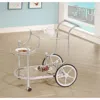 Coaster Co. Of America Sarandon 3-tier Serving Cart Chrome And Clear