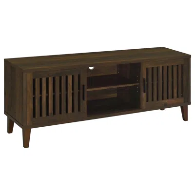 Coaster Co. Of America Sedona 2-door Engineered Wood 60" Tv Stand Dark Pine