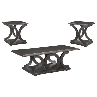 Coaster Co. Of America Shelly 3-piece Coffee And End Table Set Cappuccino
