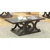 Coaster Co. Of America Shelly C-shaped Base Coffee Table Cappuccino