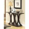 Coaster Co. Of America Shelly C-shaped Base Sofa Table Cappuccino