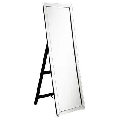 Coaster Co. Of America Soline Rectangle Cheval Mirror In Gray