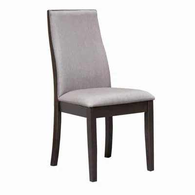Coaster Co. Of America Spring Creek Upholstered Side Chairs Taupe (set Of 2)