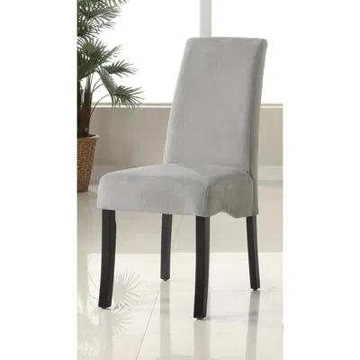 Coaster Co. Of America Stanton Upholstered Side Chairs Grey (set Of 2) In Blue
