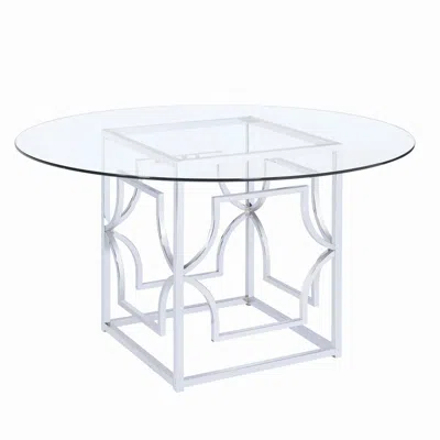 Coaster Co. Of America Starlight Dining Table Base Chrome