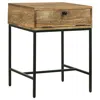 Coaster Co. Of America Stephie Rectangular Side End Table With Storage Honey Brown