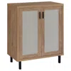 Coaster Co. Of America Teller 11-shelf Engineered Wood Shoe Cabinet Natural Oak In Brown