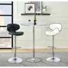 Coaster Co. Of America Thea Led Bar Table Chrome And Clear