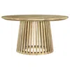 Coaster Co. Of America Touhy Round Solid Wood Cocktail Coffee Table Natural Mango In Brown