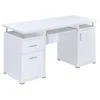Coaster Co. Of America Tracy 2-drawer Computer Desk White
