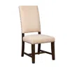Coaster Co. Of America Twain Upholstered Side Chairs Beige (set Of 2)