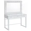 Coaster Co. Of America Umbridge 3-drawer Vanity Set With Lighting Chrome And White