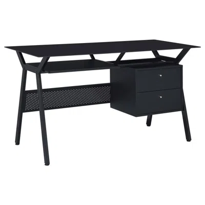 Coaster Co. Of America Weaving 2-drawer Computer Desk Black