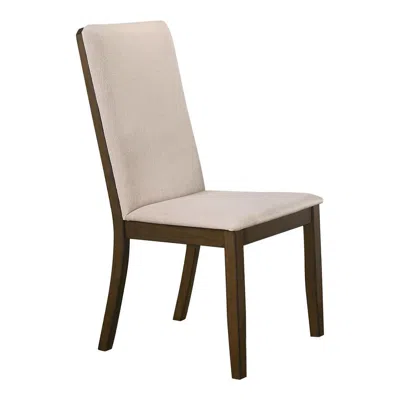 Coaster Co. Of America Wethersfield Solid Back Side Chairs Latte (set Of 2)