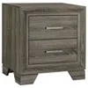 Coaster Co. Of America Wright 2-drawer Nightstand Bedside Table Brown Oak