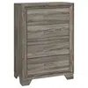 Coaster Co. Of America Wright 4-drawer Chest Of Drawers Brown Oak