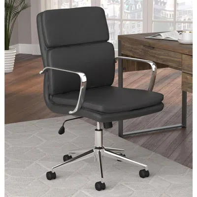 Coaster Co. Of America Ximena Standard Back Upholstered Office Chair Black