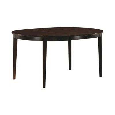 Coaster Gabriel Oval Dining Table Cappuccino