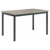 Coaster Garza Rectangular Dining Table Black