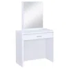 Coaster Harvey 2-piece Vanity Set With Lift-top Stool White