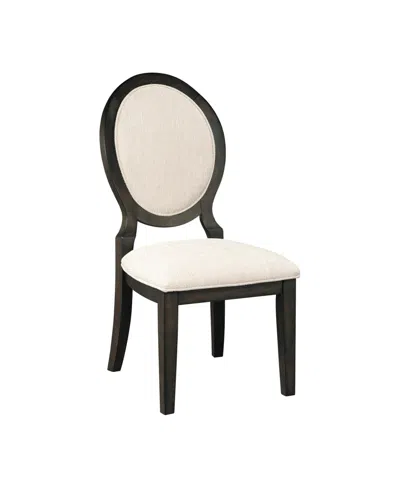 Coaster Home Furnishings 2-piece Asian Hardwood Twyla Upholstered With Oval Back Dining Chairs Set